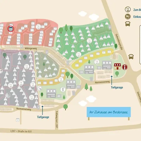 Ferienwohnpark Satteldachhaus Typ 9 Sd 25 Immenstaad am Bodensee